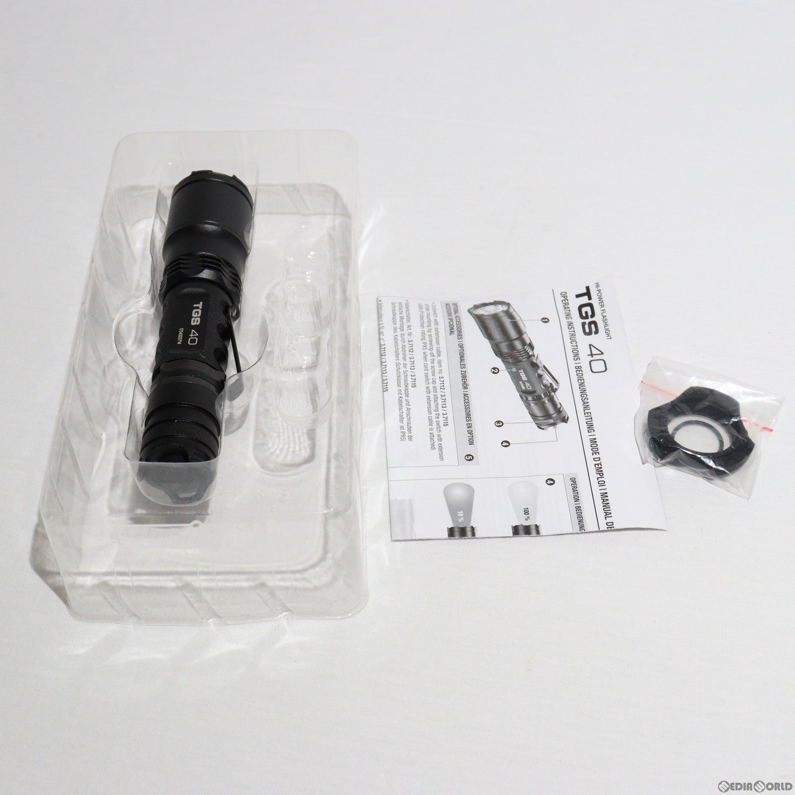 ワルサー製　ワルサーTGS40 フラッシュライト　新品 販売価格¥3,723】【中古即納】WALTHER(ワルサー) TGS40