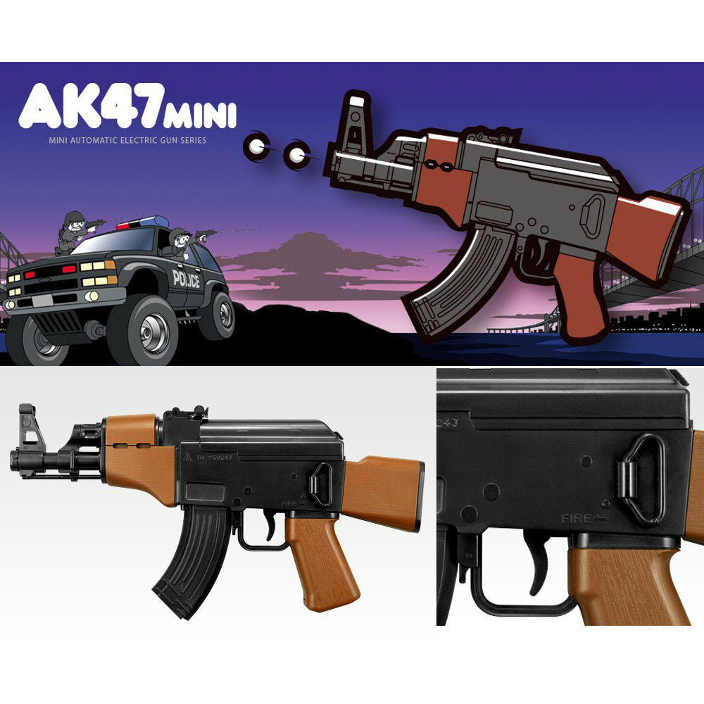 販売価格¥3,280】【新品】【お取り寄せ】東京マルイ ミニ電動ガン AK47 ミニ (10歳以上専用) ｜【エアガン・ミリタリーグッズ通販】撃鉄