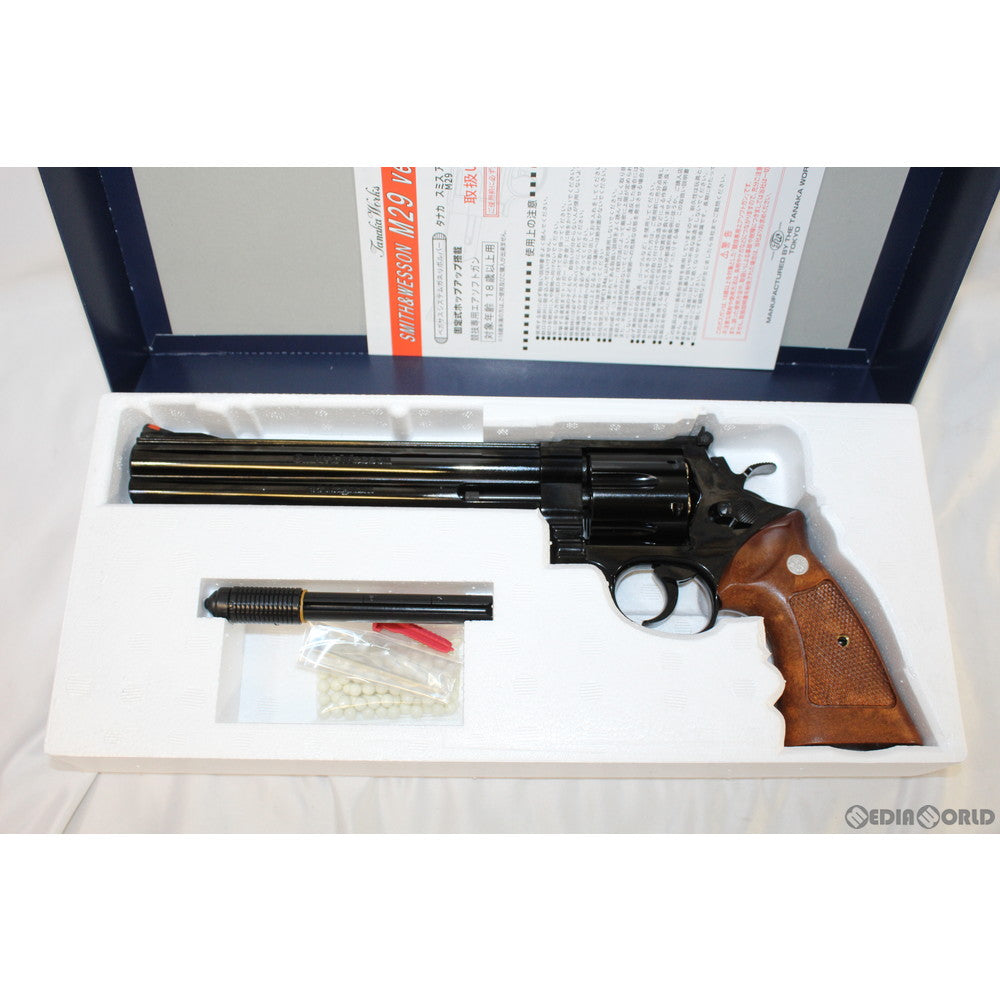 販売価格¥23,150】【新品即納】タナカワークス ガスリボルバー S&W(スミスアンドウェッソン) M29 クラシック 8/3 8インチ  スチールフィニッシュ ver.3 (18歳以上専用) ｜【エアガン・ミリタリーグッズ通販】撃鉄