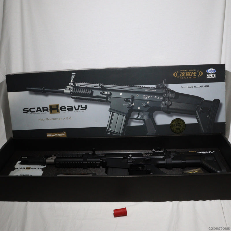 【新品即納】[MIL] 東京マルイ 次世代電動ガン スカーH ブラック (18歳以上専用)(20111231)