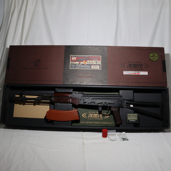 【新品】【お取り寄せ】[MIL] 東京マルイ 次世代電動ガン AKS74N (18歳以上専用)(20091031)
