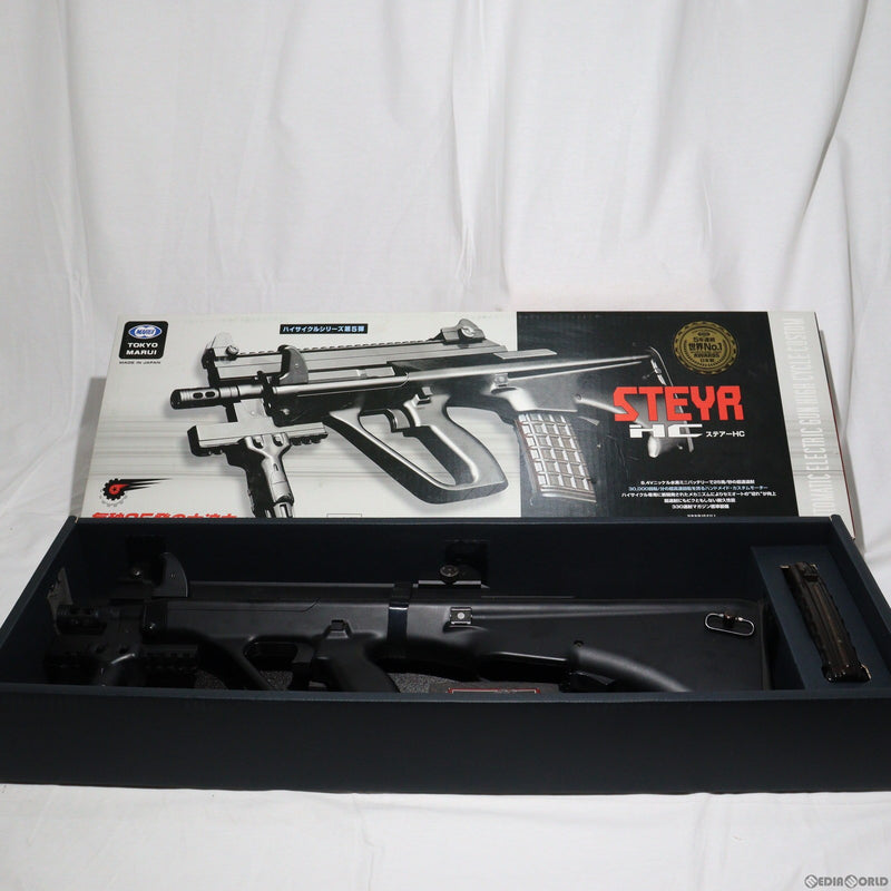 【新品即納】[MIL] 東京マルイ 電動ガン ハイサイクルカスタム ステアーHC ブラック (18歳以上専用)(20130131)