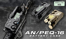 【新品】【お取り寄せ】[MIL] 東京マルイ AN/PEQ-16バッテリーケース FDE(フラットダークアース)(20150223)