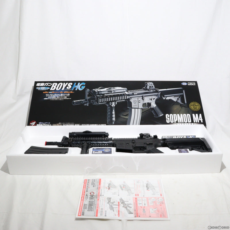 【新品】【お取り寄せ】[MIL] 東京マルイ 電動ガンBOYs ソップモッドM4  (10歳以上専用)(20110131)