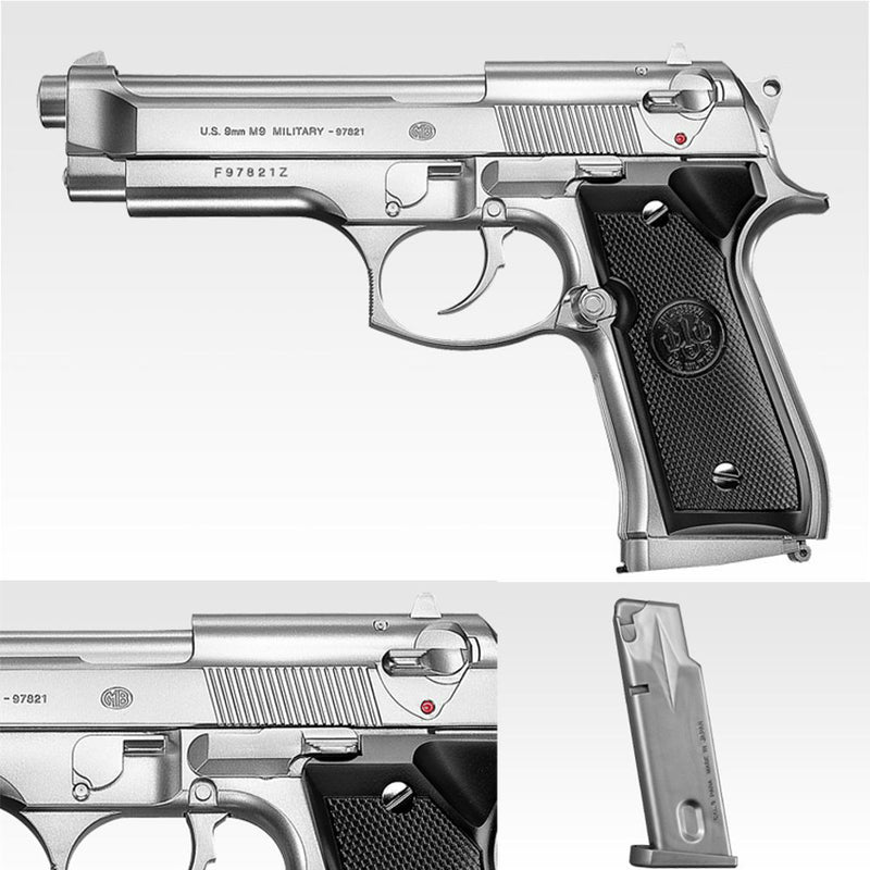 【新品】【お取り寄せ】[MIL] 東京マルイ エアーハンドガン M92F ミリタリーモデル ステンレス(ハイグレード/ホップアップ) (10歳以上専用)(20150703)