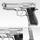 【新品】【お取り寄せ】[MIL] 東京マルイ エアーハンドガン M92F ミリタリーモデル ステンレス(ハイグレード/ホップアップ) (10歳以上専用)(20150703)