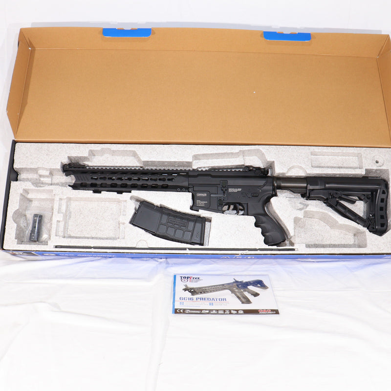 【新品即納】[MIL] G&G ARMAMENT(ジーアンドジーアーマメント) 電動アサルトライフル GC16 Predator(プレデター)(EGC-016-PTR-BNB-NCS) (18歳以上専用)(20150930)