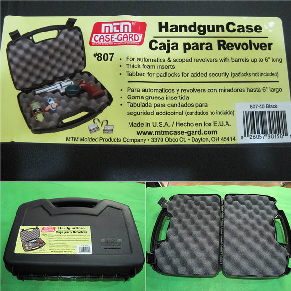 【新品即納】[MIL]MTM Handgun Case ハンドガンケース(#807-40)(20150223)