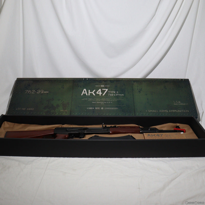 【新品】【お取り寄せ】[MIL] 東京マルイ 次世代電動ガン AK47 Type3 (18歳以上専用)(20171207)