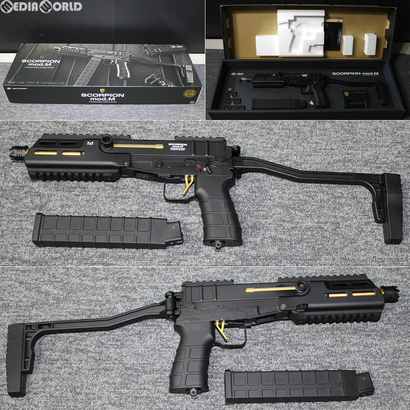 【新品】【お取り寄せ】[MIL] 東京マルイ 電動コンパクトマシンガン スコーピオン モッドM (18歳以上専用)(20180419)