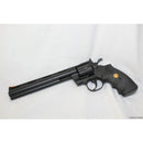 【新品】【お取り寄せ】[MIL] クラウンモデル エアリボルバー コルトパイソンハンター .357マグナム 8インチ ブラック(No13218) (18歳以上専用)(20150223)