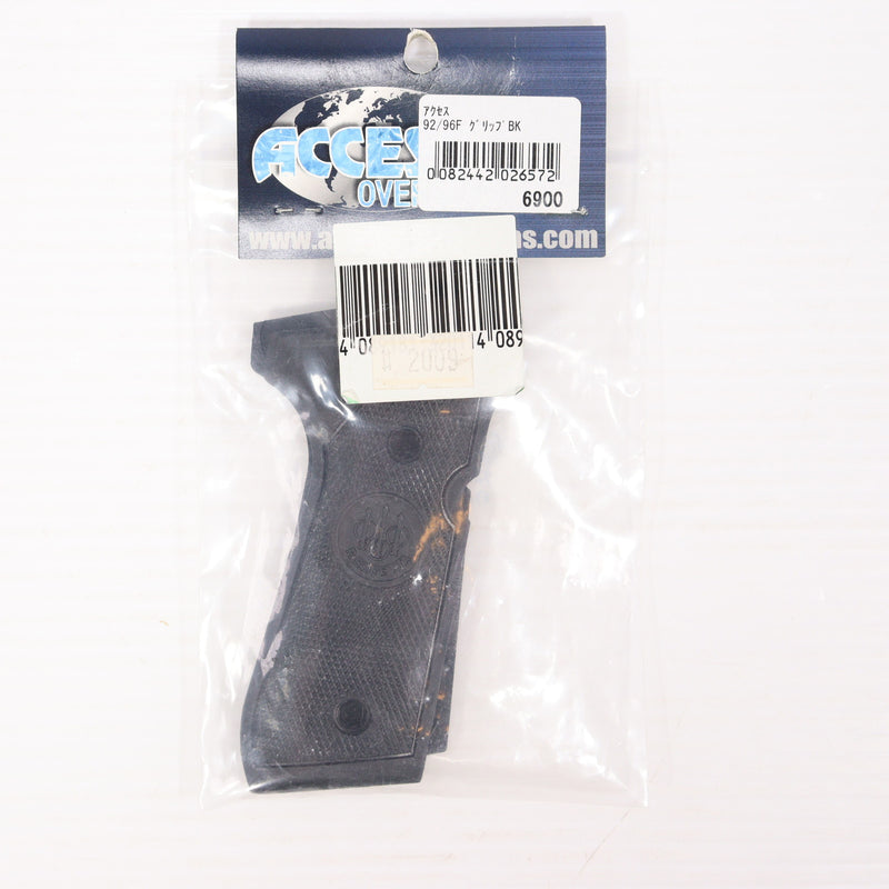 【新品即納】[MIL]BERETTA(ベレッタ) 純正 92FS/96FSP用 プラスチックグリップ BK(ブラック/黒)(JG92FSP)(20150223)
