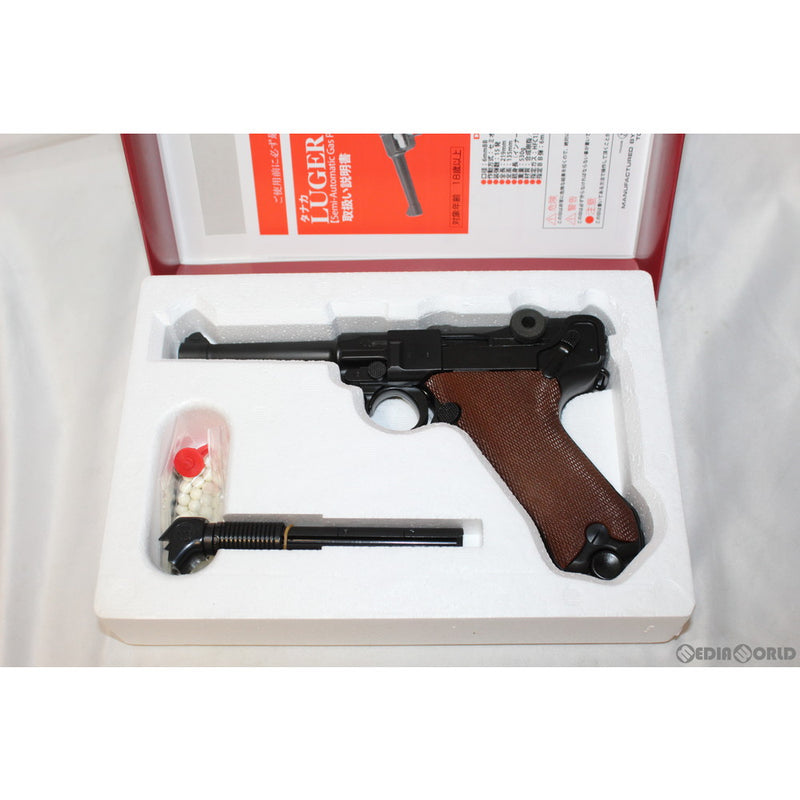 【新品即納】[MIL] タナカワークス ガスブローバック ルガー P08 4インチ 1918 ERFURT version(エルフルートバージョン) HW(ヘビーウェイト) (18歳以上専用)(20210612)