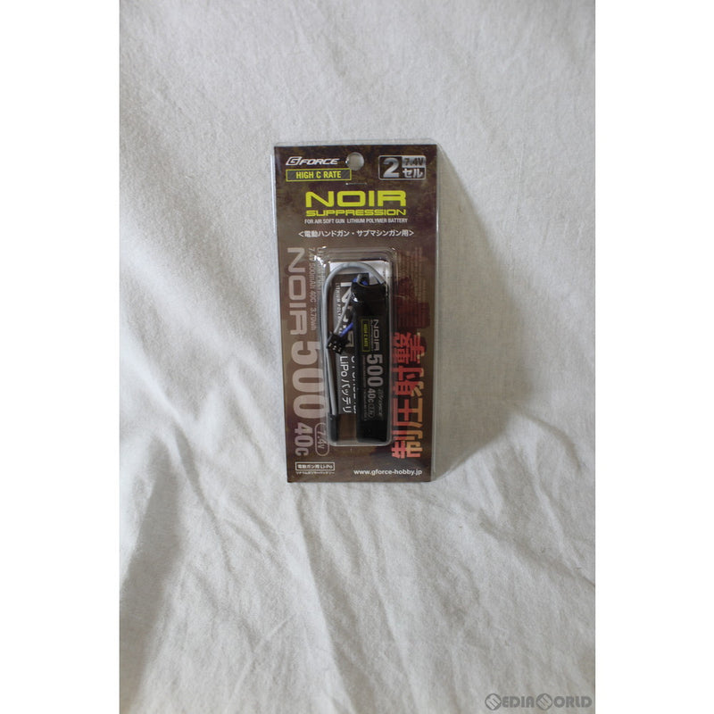 【新品即納】[MIL]G FORCE(ジーフォース) ノワールサプレッション LiPo 7.4V 500mAh 40C ハンドガン用(GFG931)(20191031)