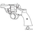 【新品】【お取り寄せ】[MIL] マルシン工業 発火モデルガン 完成品 エンフィールド No.2 MK1 タンカー プラスチックグリップ Wディープブラック ABS(20210625)