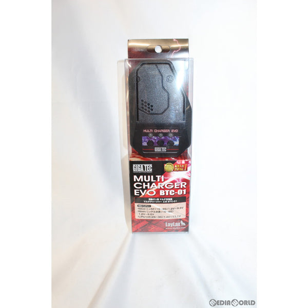 【新品】【お取り寄せ】[MIL] LayLax(ライラクス) GIGA TEC(ギガテック) 電動ガン用 マルチ充電器 マルチチャージャー エボ BTC-01(20210602)