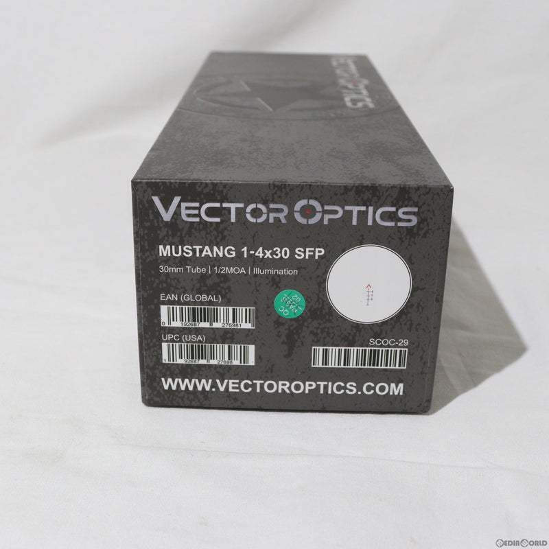 【新品即納】[MIL]VECTOR OPTICS(ベクターオプティクス) MUSTANG(マスタング) 1-4×30 GENII ライフルスコープ(SCOC-29)(20150223)