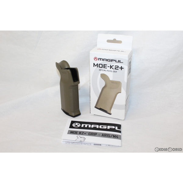 【新品即納】[MIL]MAGPUL(マグプル) MOE K2 プラス AR グリップ FDE(フラットダークアース)(MAG532FDE)(20211216)