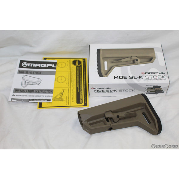 【新品即納】[MIL]MAGPUL(マグプル) MOE SL-K ストック FDE(フラットダークアース)(MPIMAG626FDE)(20210722)