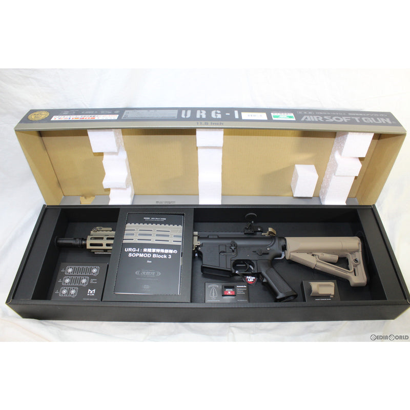 【新品】【お取り寄せ】[MIL] 東京マルイ 次世代電動ガン URG-I 11.5インチ SOPMOD BLOCK3(ソップモッド ブロック3) (18歳以上専用)(20220219)