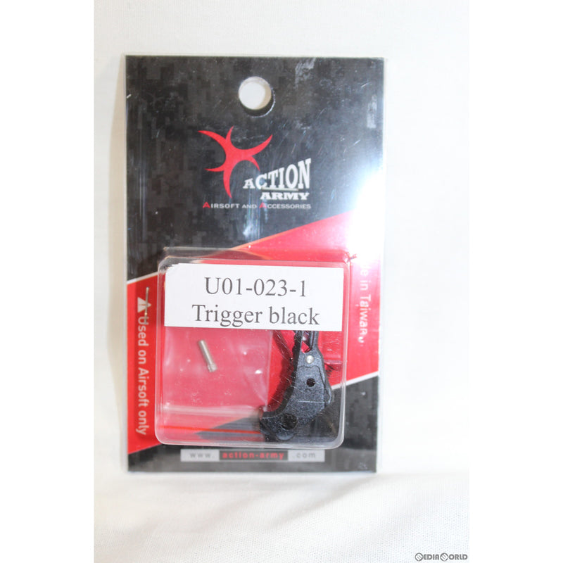 【新品即納】[MIL]ACTION ARMY(アクションアーミー) AAP01 アサシン用 アジャスタブルトリガー BK(ブラック/黒)(U01-023-1)(20220401)