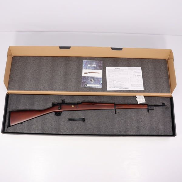 【新品即納】[MIL]S&T エアーコッキングライフル スプリングフィールド M1903 A3 リアルウッド (18歳以上専用)(20150223)
