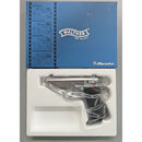 【新品】[MIL] マルシン工業 発火モデルガン 完成品 ワルサーPPK/S シルバーABS(20221021)