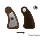 【新品】【お取り寄せ】[MIL]タナカワークス 『+Weight(プラスウェイト)』グリップシリーズ サービスサイズ・ウォールナット・チェッカーグリップ(コルト ロング D フレーム ラウンドバット用)(20230521)