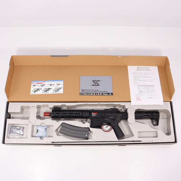 【新品即納】[MIL]G&G ARMAMENT(ジーアンドジーアーマメント) 電動アサルトライフル EMG SEEKINS PRECISION SBR8 WITH 9インチRAIL(TGR-SBR-09R-BNB-NCS) (18歳以上専用)(20230525)