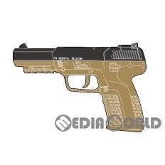 【新品即納】[MIL]マルシン工業 CO2ガスブローバック FN Five-seveN V2(ファイブセブン V2) FDE(ブラックスライド&フラットダークアースフレーム) (18歳以上専用)(20231122)