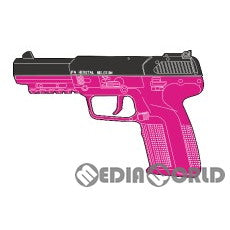 【新品即納】[MIL]マルシン工業 CO2ガスブローバック FN Five-seveN V2(ファイブセブン V2) SHOCK PINK(ブラックスライド&ショックピンクフレーム) (18歳以上専用)(20231122)