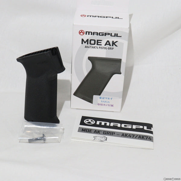 【新品即納】[MIL]MAGPUL(マグプル) MOE AK グリップ 東京マルイ サイガ 12K用 BK(ブラック/黒)(MAG523BK)(20230715)