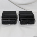 【新品即納】[MIL]FMA M4用 ファストマグポーチ 2個セット BK(ブラック/黒)(TB298)(20150223)