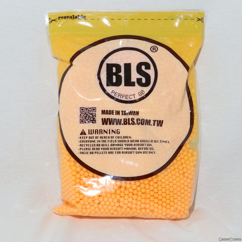 【新品即納】[MIL]BLS BB弾 0.12g 8333発(1kg) オレンジ(BLS-P-012O1KG)(20230920)