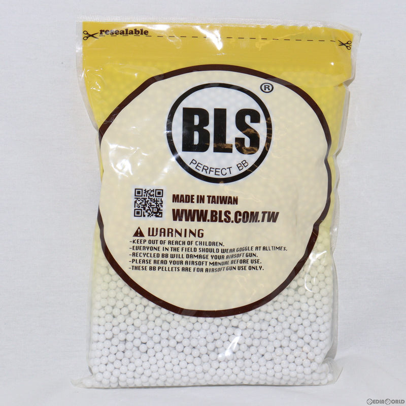 【新品即納】[MIL]BLS BB弾 0.12g 8333発(1kg) ホワイト(BLS-P-012W1KG)(20230920)