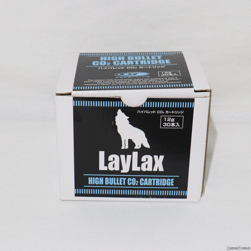 【新品】【お取り寄せ】[MIL] LayLax(ライラクス) SATELLITE(サテライト) ハイバレットCO2カートリッジ ガスボンベ 12g 30本入りBOX(20210818)