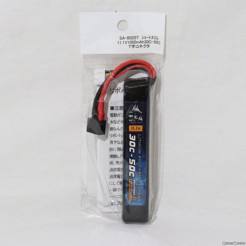 【新品即納】[MIL]SFA 11.1V1000mAh 30C-50C バッテリー スリムタイプ ラージT(SA-B025T)(20231007)