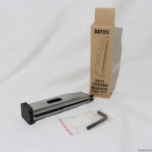 【新品即納】[MIL]BATON airsoft(バトンエアソフト) CO2ガスガン用 2011 CO2 マガジン TYPE-NTL(20231011)