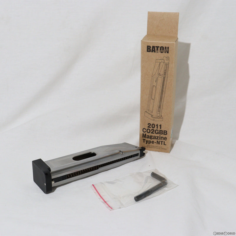 【新品】【お取り寄せ】[MIL]BATON airsoft(バトンエアソフト) CO2ガスガン用 2011 CO2 マガジン TYPE-NTL(20230722)