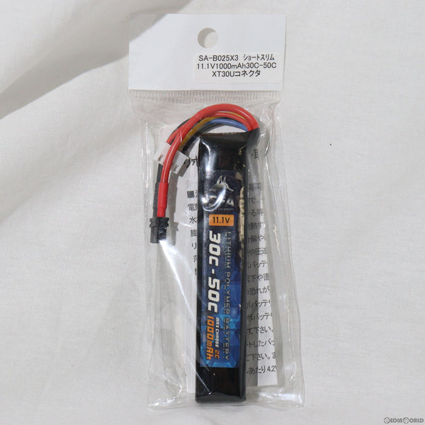 【新品即納】[MIL]SFA 11.1V1000mAh 30C-50C バッテリー スリムタイプ ×T30U(SA-B025X30)(20231012)