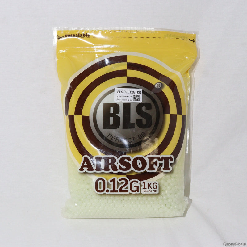 【新品即納】[MIL]BLS 蓄光BB弾 0.12g 8333発(1kg) グリーン(BLS-T-012G1KG)(20231019)