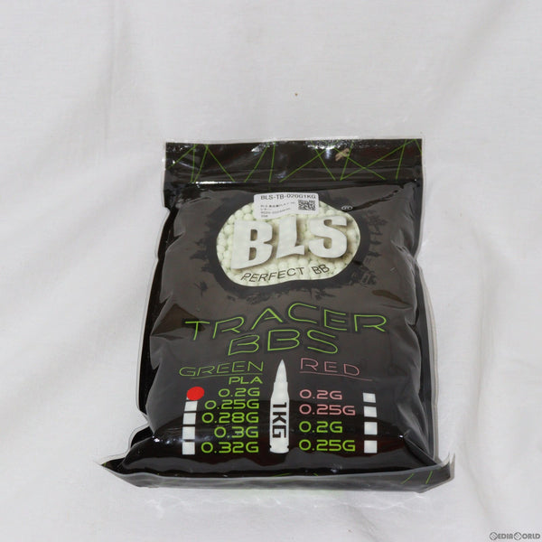 【新品即納】[MIL]BLS 蓄光BB弾 0.20g 5000発(1kg) グリーン(BLS-TB-020G1KG)(20231019)