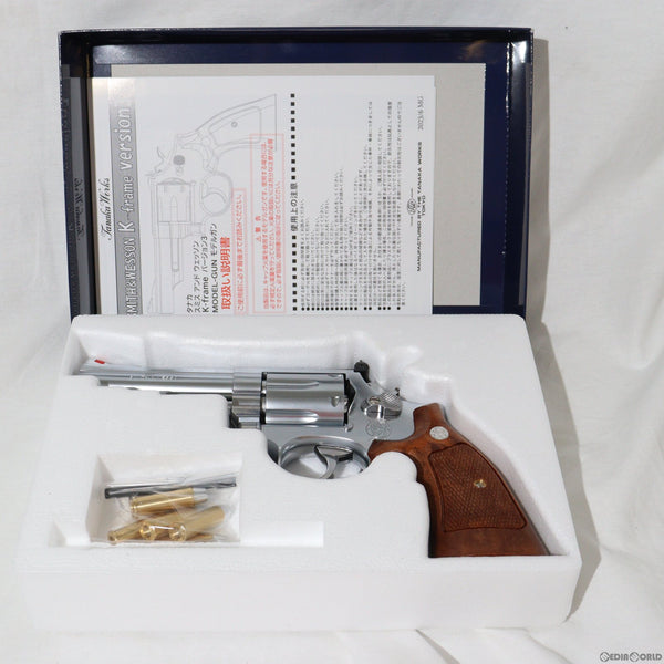 【新品即納】[MIL]タナカワークス 発火モデルガン S&W(スミスアンドウェッソン) M66 4インチ 『コンバットマグナム』 ステンレスフィニッシュ Ver.3(20231014)