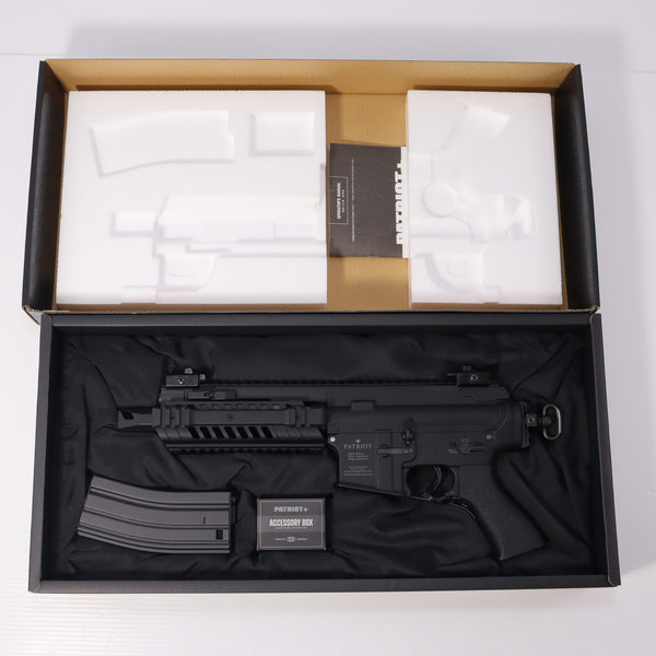 【新品】【お取り寄せ】[MIL]東京マルイ 電動サブマシンガン 電動ガンプラス パトリオットプラス(No.02) (18歳以上専用)(20240127)