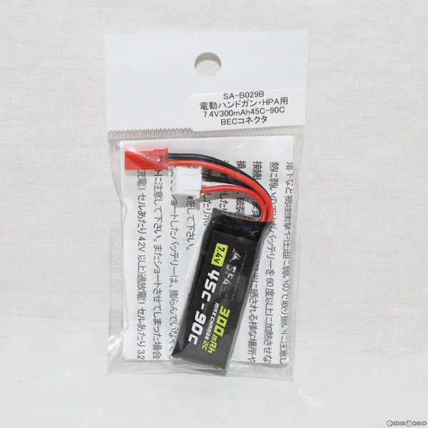 【新品即納】[MIL]SFA 7.4V300mAh 45C-90C バッテリー BEC(SA-B029B)(20240223)