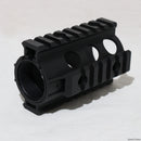 【新品即納】[MIL]ZC LEOPARD(レオパルド) M4用 アルミ製ハンドガード 3.5インチ(ZC-HG008)(20240223)