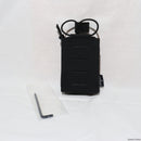 【新品即納】[MIL]AMOMAX(アモマックス) ファブリック M4マガジン・ポーチ BK(ブラック/黒)(AM-FMO02)(20240314)