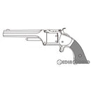 【新品即納】[MIL]マルシン工業 ダミーカートモデルガン 完成品 坂本龍馬の銃 S&W(スミスアンドウエッソン) Model No.2 Army 木製グリップ仕様 桐箱入りラグジュアリーモデル WディープブラックABS(20240914)