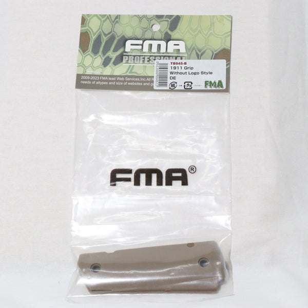 【新品即納】[MIL]FMA 1911 グリップ Without Logo Style DE(ダークアース)(TB0945-B)(20150223)