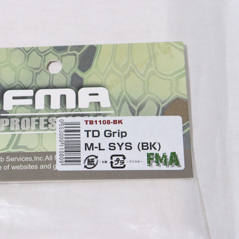 【新品即納】[MIL]FMA TD グリップ M-L SYS(M-LOK対応) BK(ブラック)(TB1108)(20150223)